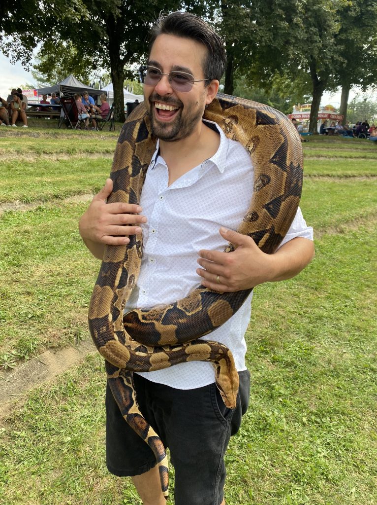 community event reptile show