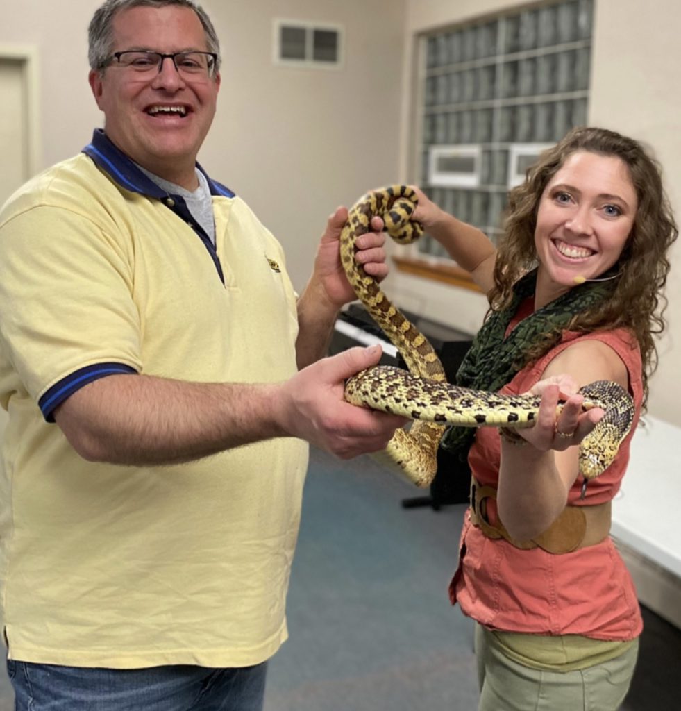 church reptile show