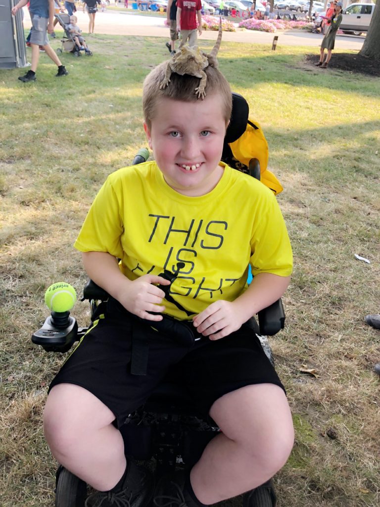 summer camp reptile show